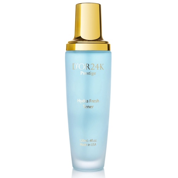 New in box D’or 24kHydra Fresh Toner - Blue and Gold
